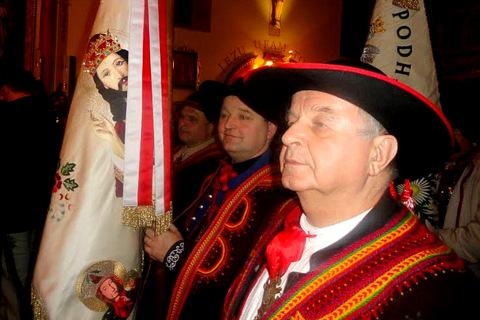 Opłatek u Górali Orawskich w Podszklu - 02 lutego 2013 r.