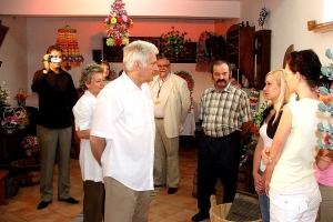 Profesor Jerzy Buzek w siedzibie 