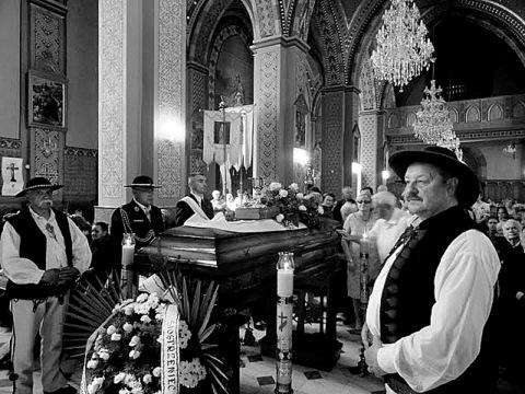 Pożegnano Kapelana ZP ks. prałata, kustosza Tadeusza Juchasa - Ludźmierz - 14 maja 2014 r