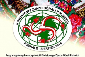 Program  uroczystości II Światowego Zjazdu  Górali  Polskich - zdjęcie1