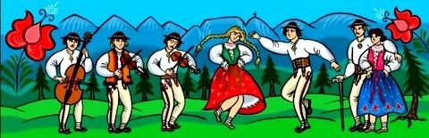 XLII MIĘDZYNARODOWY FESTIWAL FOLKLORU ZIEM GÓRSKICH ZAKOPANE 2010