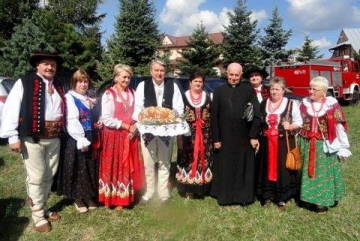 Święto - Wniebowzięcia Najświętszej Maryi Panny Ludźmierz 15.08.2013 r - 50 lat  koronacji Matki Bożej Ludźmierskiej  Gaździny Podhala i Górali Polskich