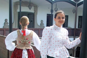 Stroje regionalne Górali Żywieckich wykonywane przez AA 