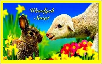 Najserdeczniejsze życzenia wielkanocne dla wszystkich 