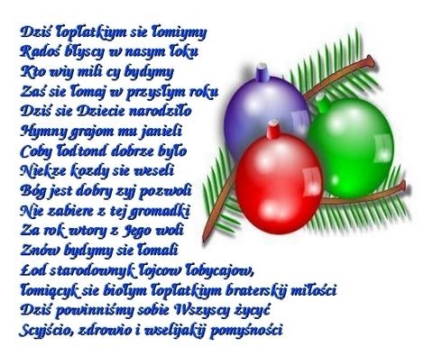 Życzenia świąteczne dla wszystkich