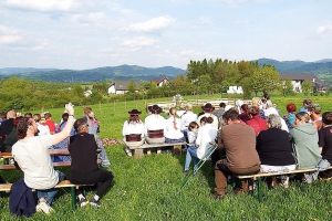 Na bacówce w Przybędzy - mieszanie owiec - zdjęcie16