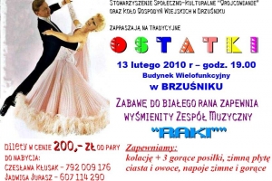 Zapraszamy na OSTATKI - zdjęcie1