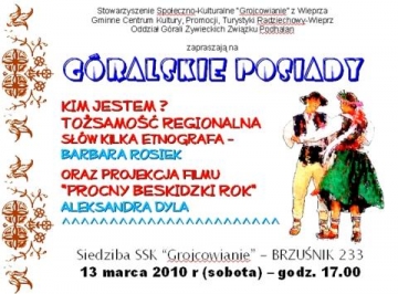 Zapraszamy na Góralskie Posiady do Brzuśnika