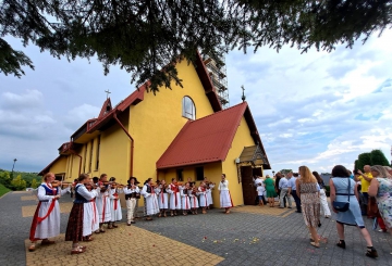 Odpust u MB Częstochowskiej w Przybędzy z 