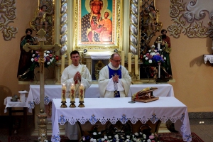 Odpust u MB Częstochowskiej w Przybędzy z 