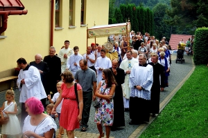 Odpust u MB Częstochowskiej w Przybędzy z 
