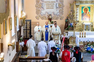 Odpust u MB Częstochowskiej w Przybędzy z 