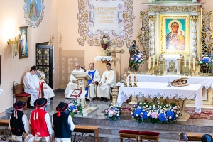 Odpust u MB Częstochowskiej w Przybędzy z 