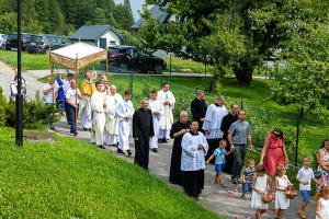 Odpust u MB Częstochowskiej w Przybędzy z 