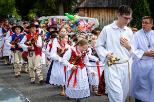 Odpust u MB Częstochowskiej w Przybędzy z 