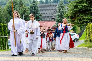 Odpust u MB Częstochowskiej w Przybędzy z 