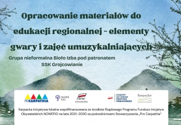 Opracowanie materiałów do edukacji regionalnej