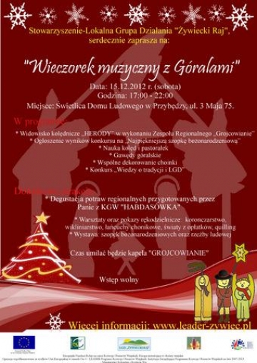 Kolejny wieczór z góralami - zapraszamy !!!