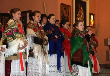 Kolędowanie u Matki Boskiej Różańcowej w Ostrem-Twardorzeczce