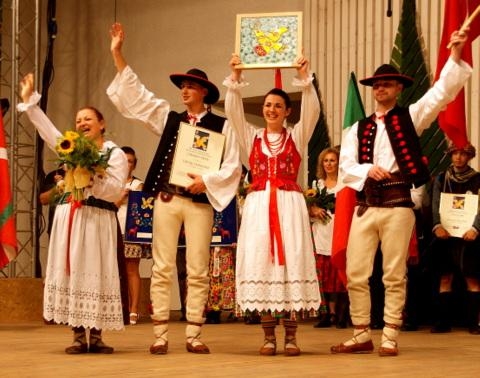 GRAND PRIX Jubileuszowych Międzynarodowych Spotkań Folklorystycznych w Żywcu dla „GROJCOWIAN”