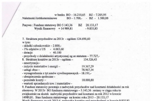 Sprawozdania finansowe i merytoryczne SSK 