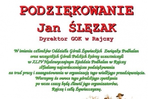 XLIV Nadzwyczajny Zjazd Podhalan w Rajczy  - zdjęcie8