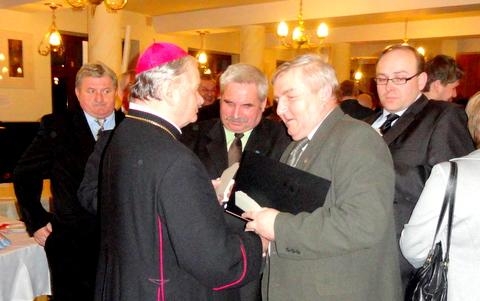 Opłatek u Ks. Biskupa T. Rakoczego