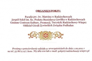 Zapraszamy do Radziechów - 18.09.2011 r - zdjęcie1